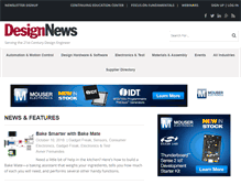 Tablet Screenshot of designnews.com